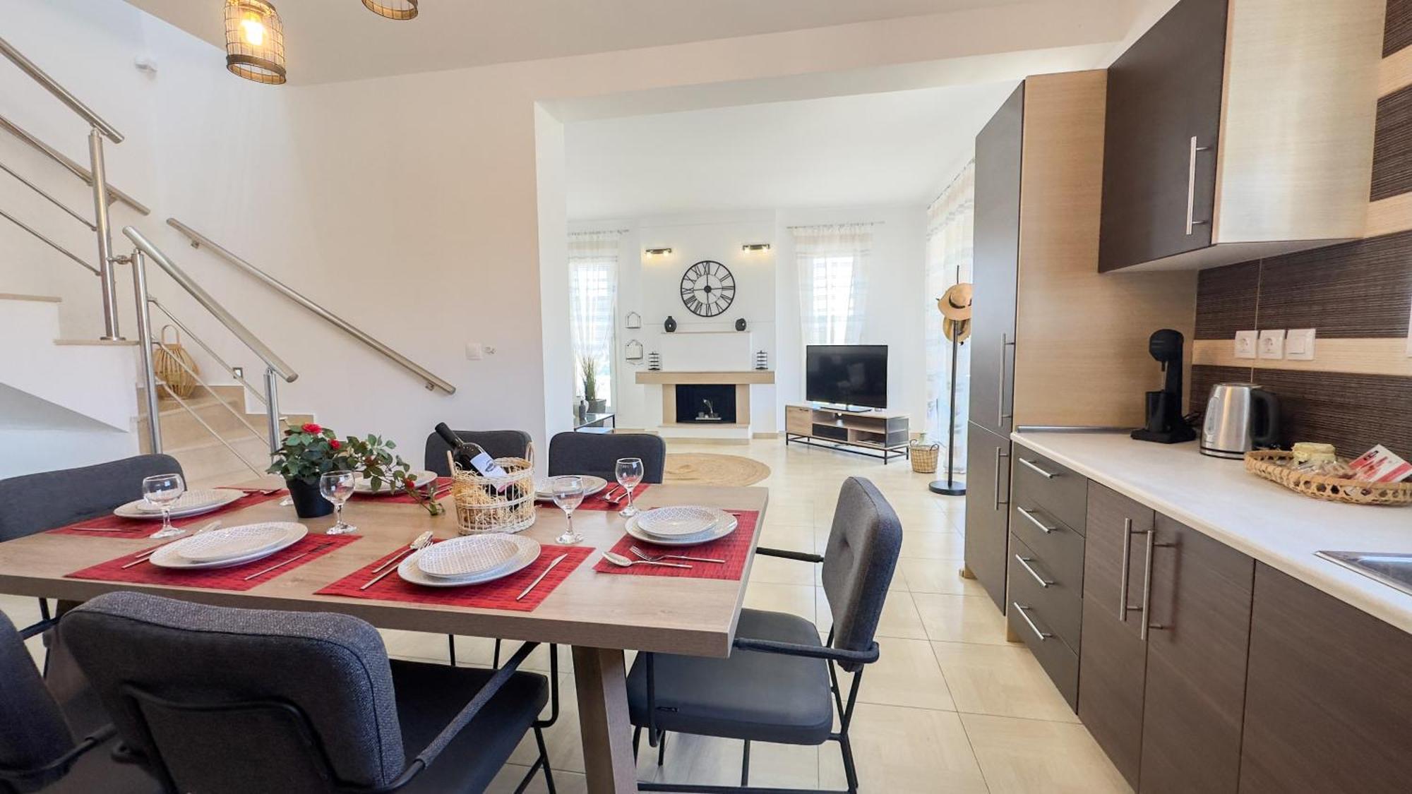 Ismini Luxury Villa Vlicha  Ngoại thất bức ảnh